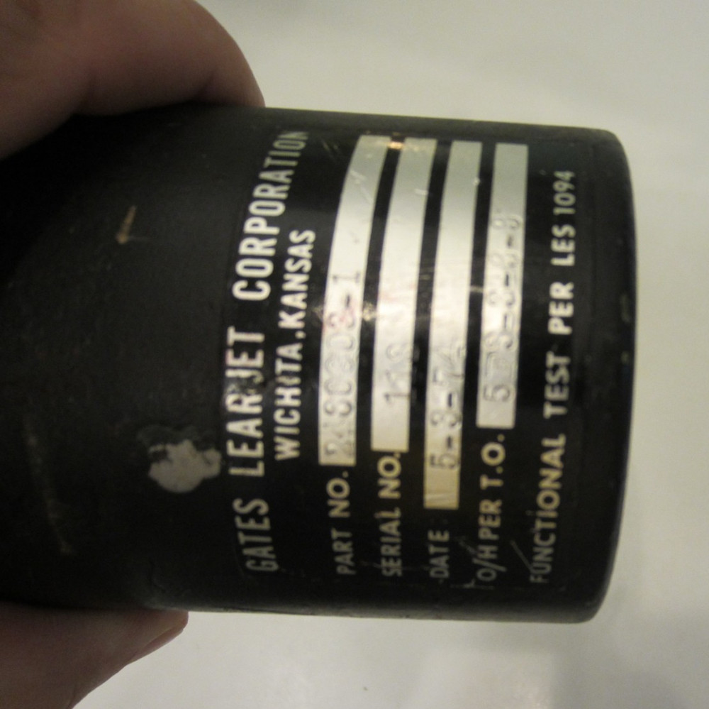 RARE GATES LEAR JET ALTIMITER P/N 2480003-1 WITH FUNCTIONING DIAL
