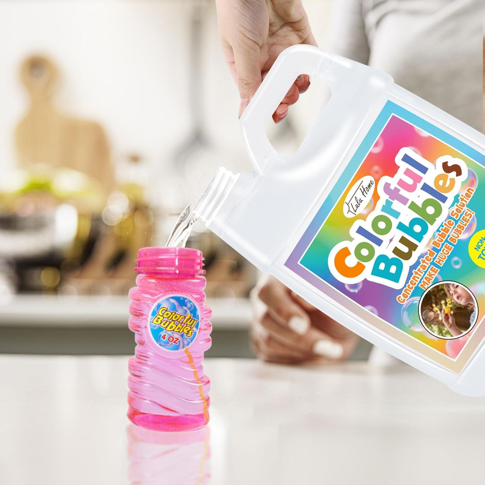 Bubble Solution Refill - 1L for Bubble Machines & Parties