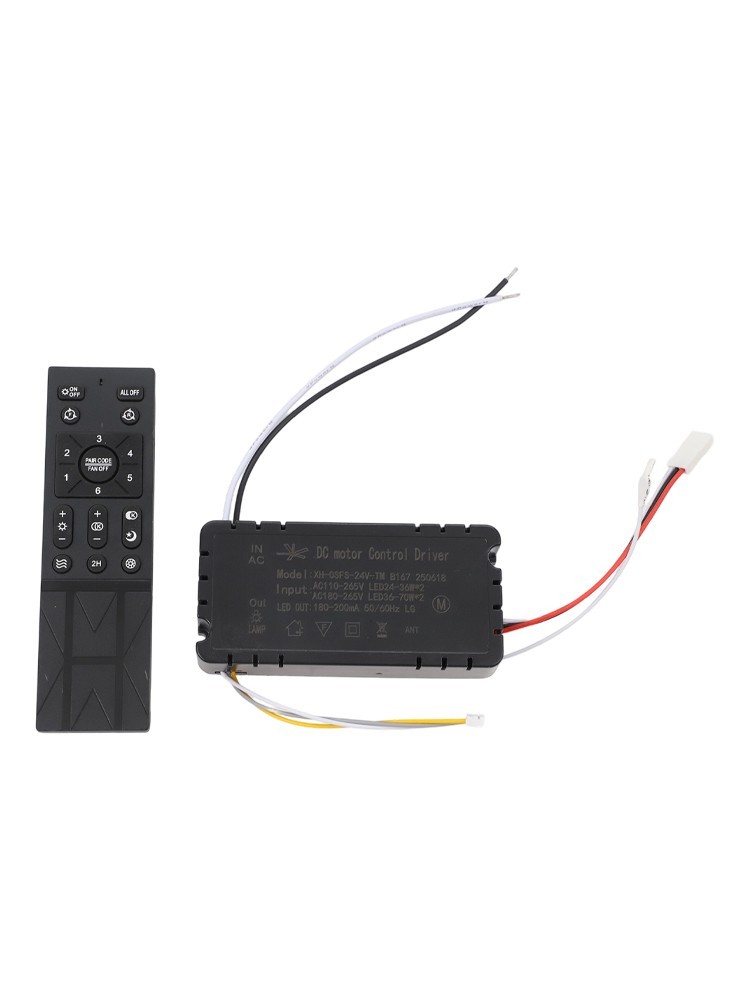 Flexible Ceiling Fan Light Remote With 6 Speed Settings And Easy Reset