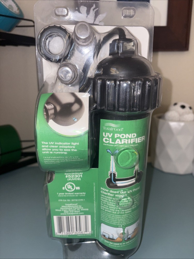 TotalPond Black UV Clarifier Pond Filter