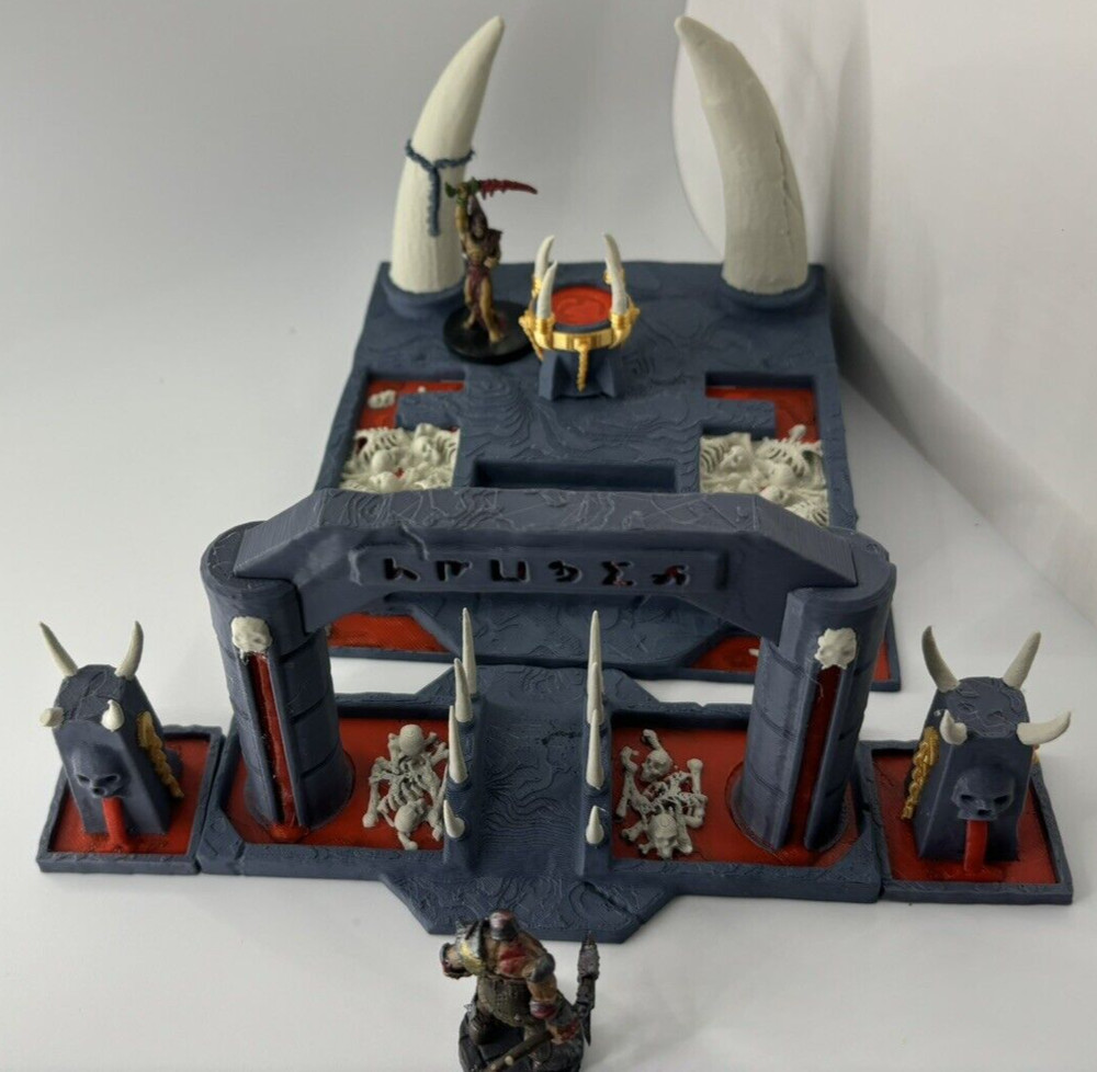 Blood and Bones Tabletop Splash Terrain Set - Colored