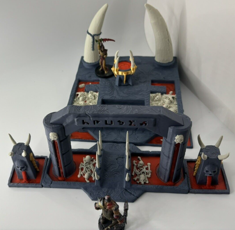 Blood and Bones Tabletop Splash Terrain Set - Painted