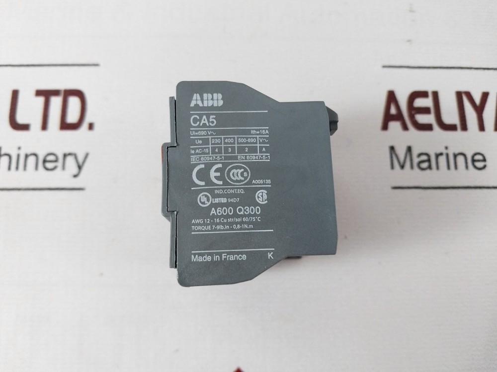 Abb ca5-22u auxiliary contact