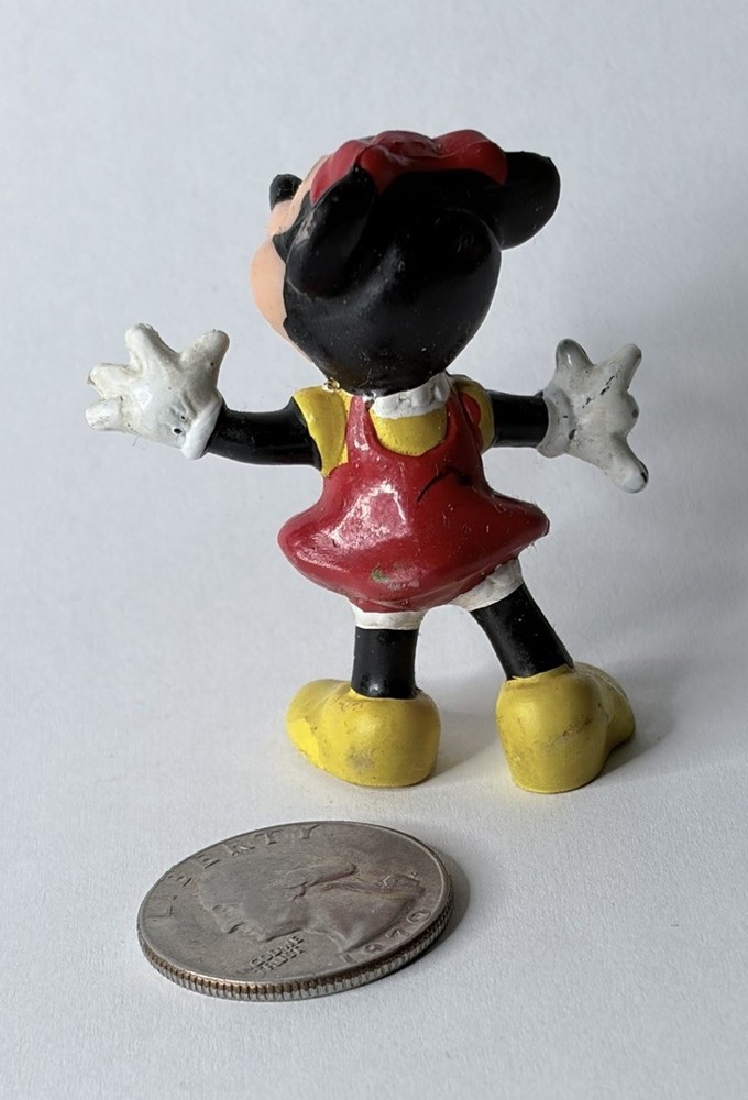 Vintage Mini Mouse PVC Figurine