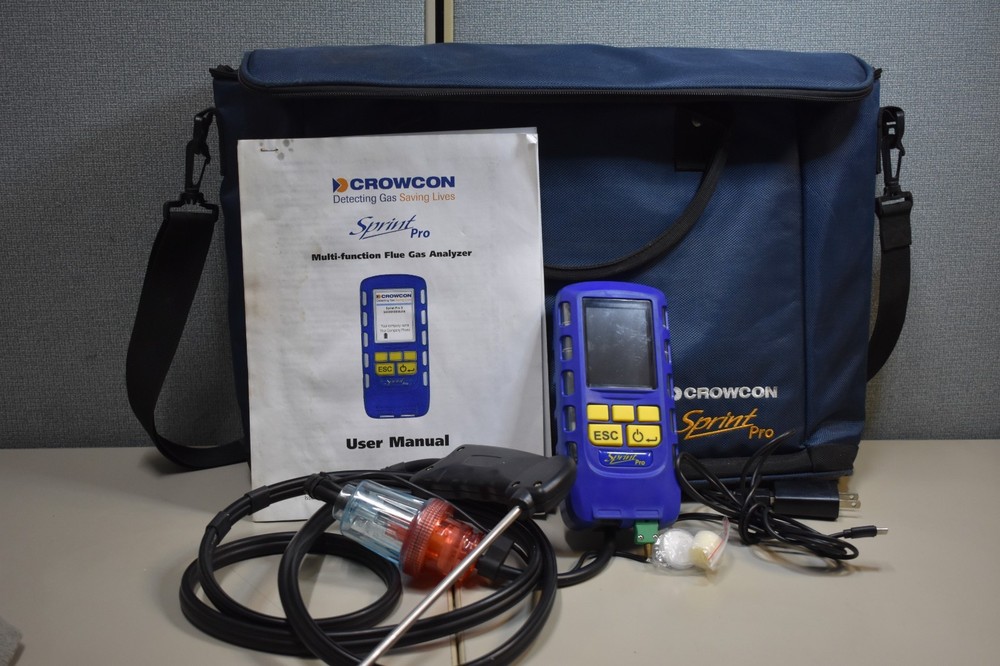 Crowcon Sprint Pro 3 Flue Gas Analyzer