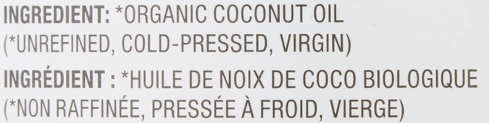 Aceite de coco orgánico virgen sin refinar, 54 fl oz