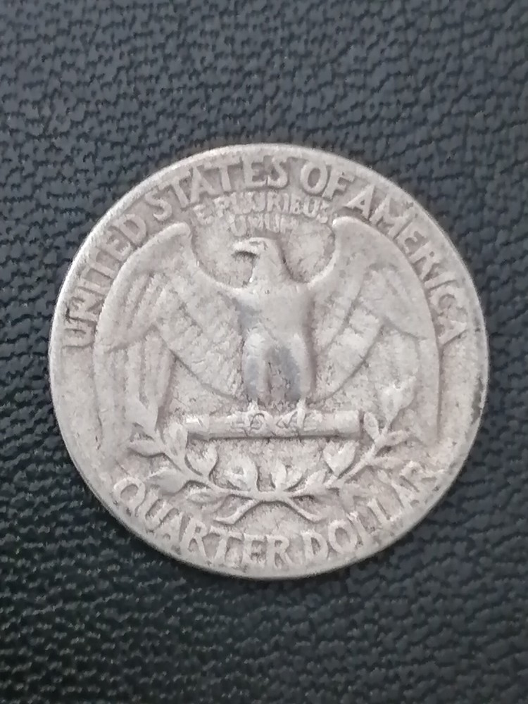 Quatre Dollar 25 Cent 1952 Silver Coin 6.1g