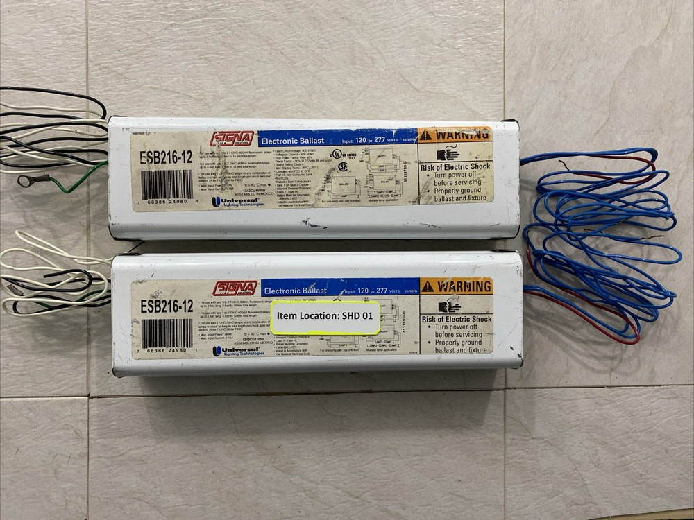 SIGNA ELECTRONIC BALLAST ESB216-12