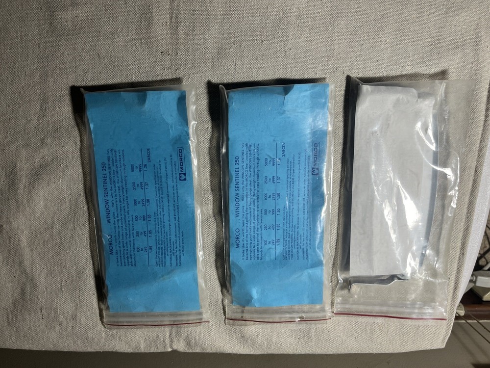 (3) WINDOW SENTINEL ADVERTISING THERMOMETERS NOS (MORCO)