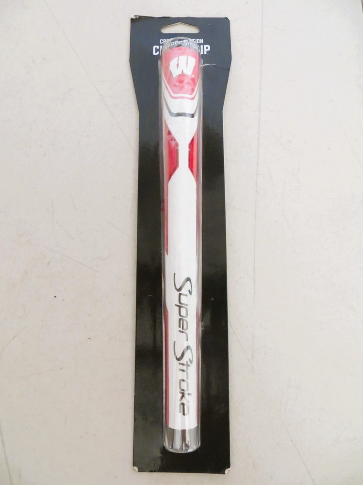SuperStroke (Authentic) Wisconsin Badgers Swing Club Grip NCAA Licensed