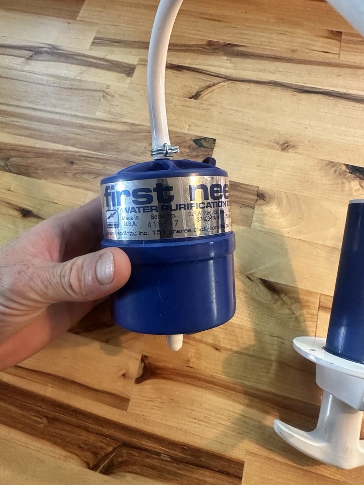 First Need Water Purifier Filter Camping Hiking Survival