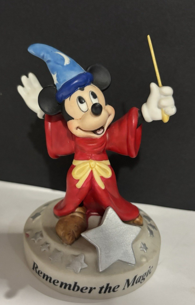 Mickey Sorcerer "Remember the Magic" 25th Anniversary Figurine