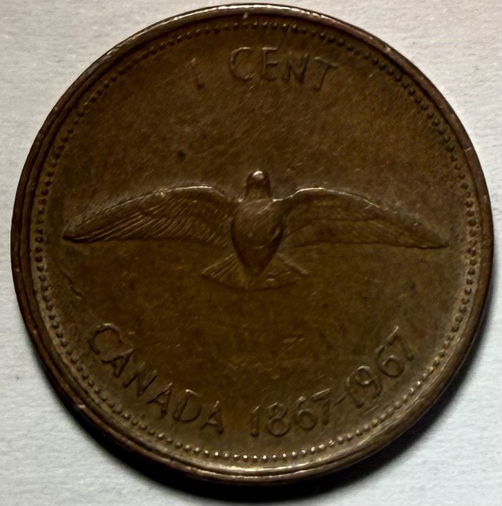 Canada 1967 Cent - Good Or Better