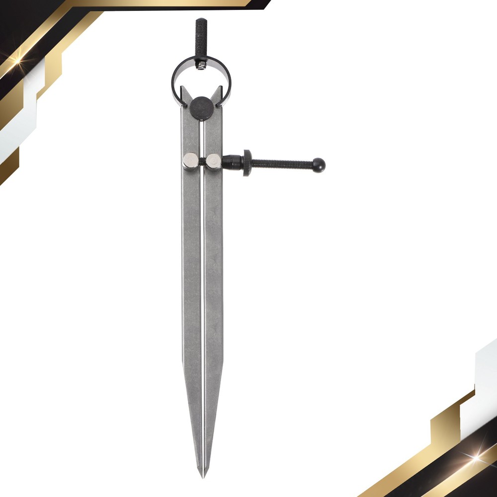 Spring Joint Caliper 8 Inch 200mm Spring Divider Caliper with Solid Nut Flat Leg