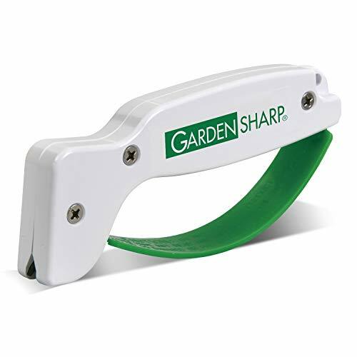 Garden Tool Sharpener Diamond-Honed Tungsten Carbide Rust-Free Blade Sharpens