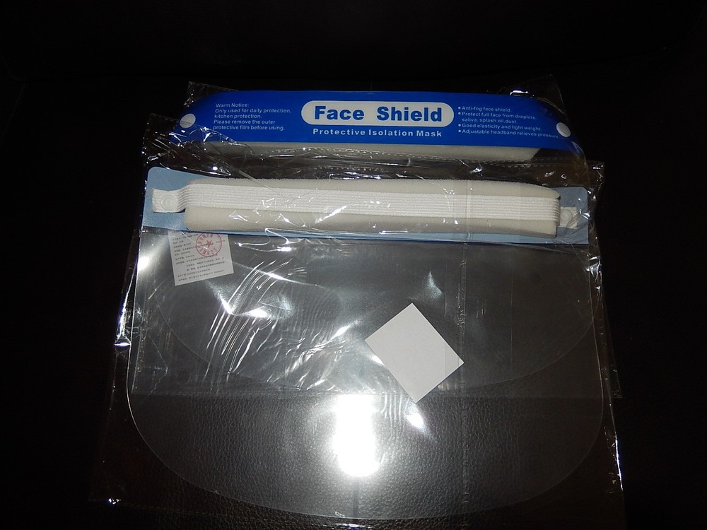 FACE SHIELD PROTECTIVE ISOLATION MASK 2 Pcs.