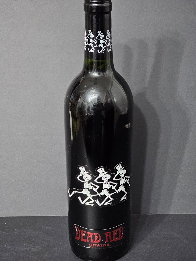 Grateful Dead Unwine - First Edition Full Bottle - Dancing Skeletons  - LAST 1 !