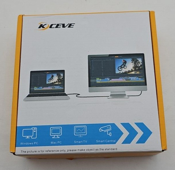 KCEVE USB-C Bi-Directional Switch Data & Video HDMI KVM Switch, C201