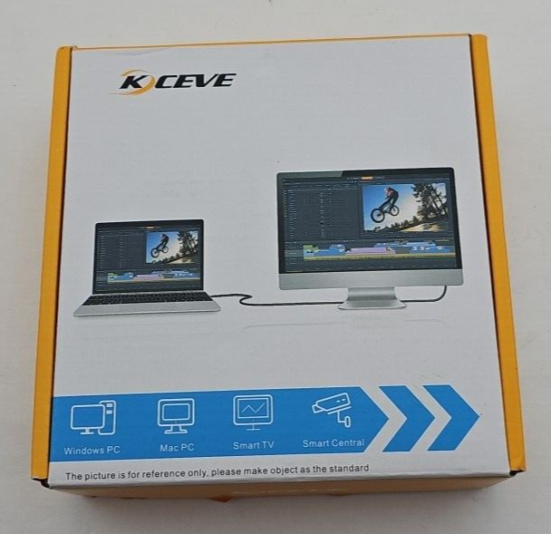 KCEVE USB-C Bi-Directional Switch Data & Video HDMI KVM Switch, C201