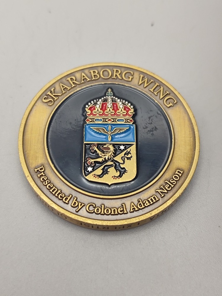 Swedish Armed Forces Challenge Coin