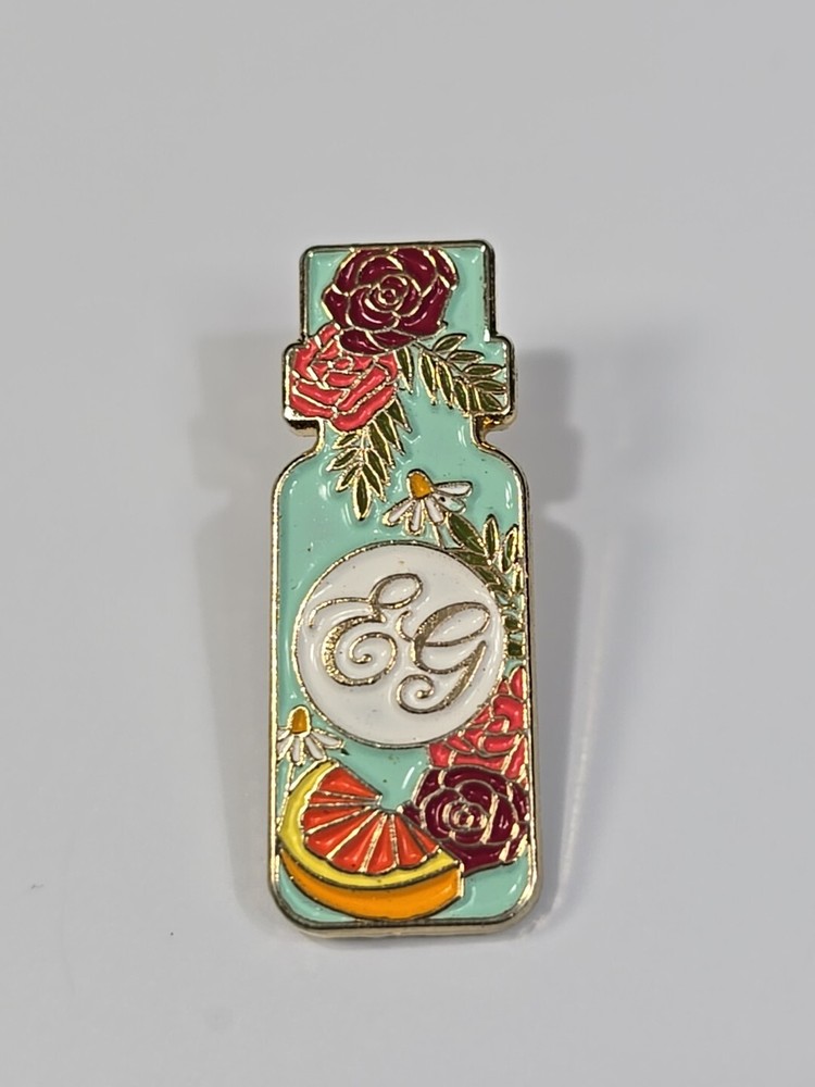 Edens Garden Lapel Pin Bottle Essential Oils