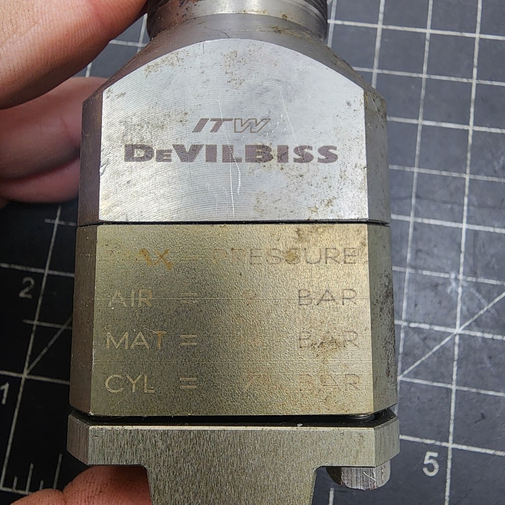 ITW DEVILBISS AGMD-515 HVLP Automatic Spray Gun [C8S2] #1
