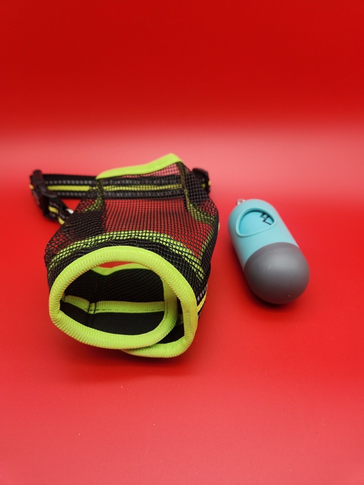 New Dog Muzzle AntiStop Bite Barking Chewing Mesh Mask Training Pet Small Medium