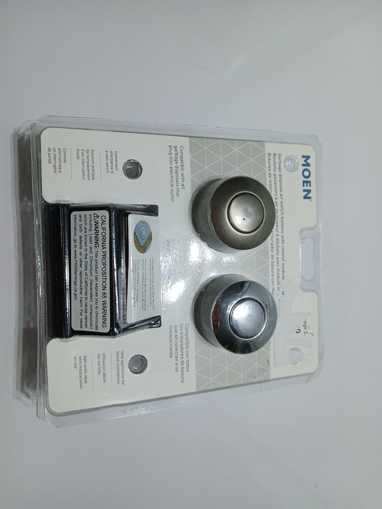 Moen Arc-4200 Garbage Disposal Air Switch Buttons With Control Module