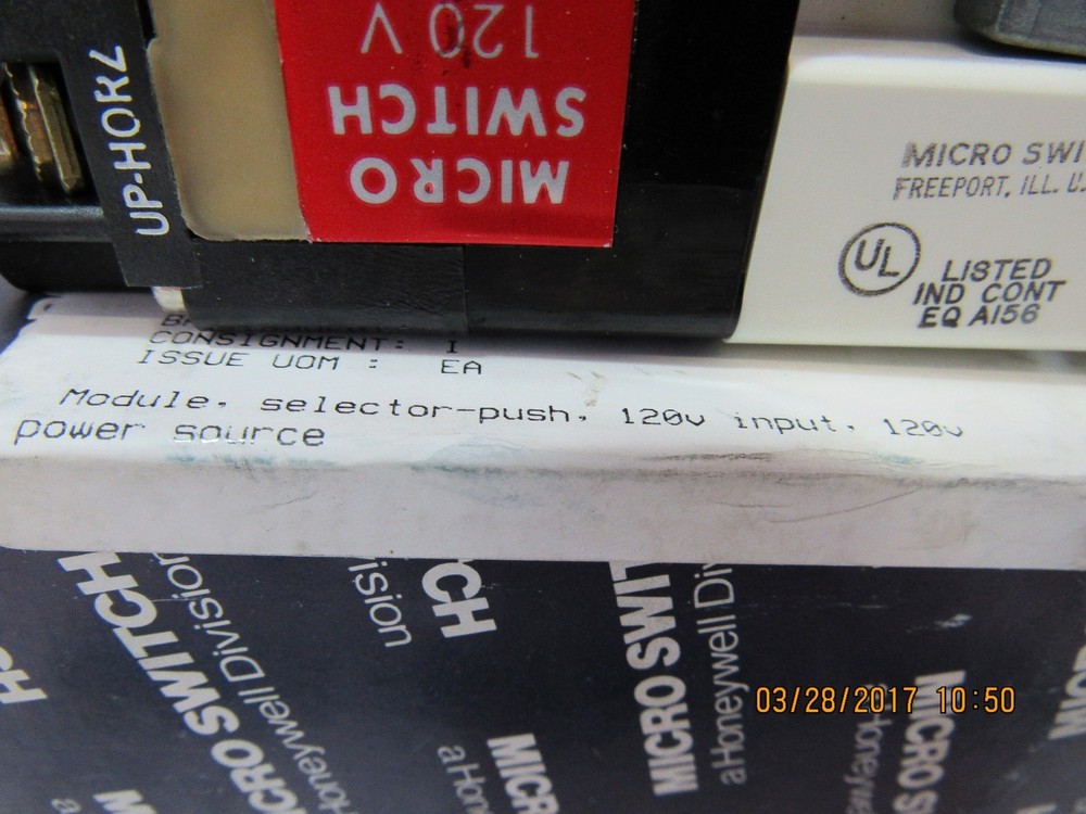 HONEYWELL MICRO SWITCH SELECTOR MODULE 911PLD511MA NEW IN BOX