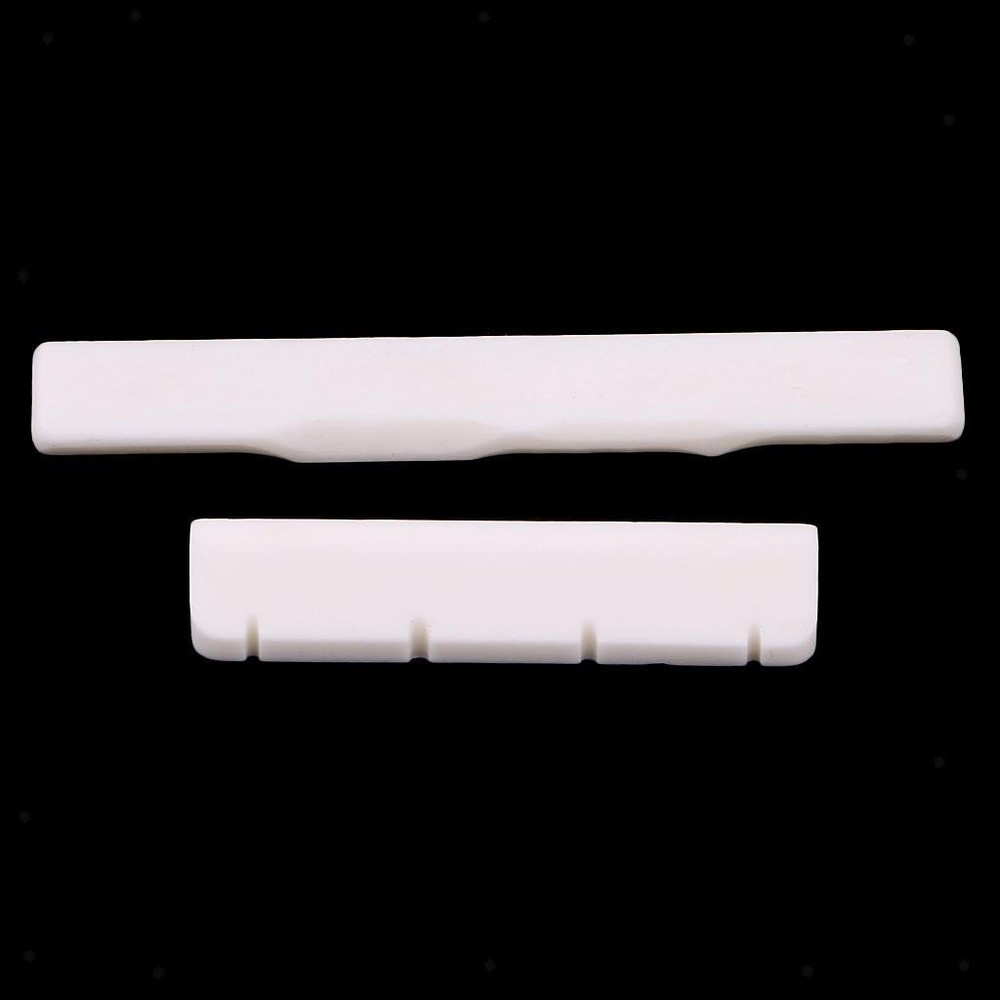 Set Guitar Saddle Nut 4-String Guitar Instrument Accessory