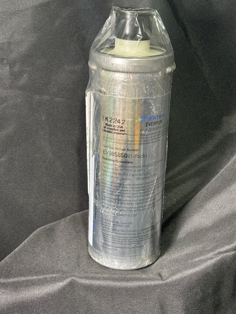 Pentair Everpure EF-1500 Quick Change Filter Cartridge for Drinking Water System