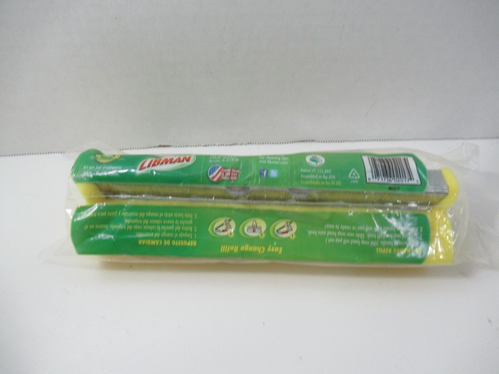 Libman Easy Roller Mop Refill Head Super Absorbent Tear Resistant #02017
