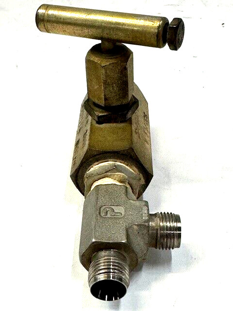 PGI NEEDLE VALVE V508CCG 1/2" X 1/2" THREADED FITTING
