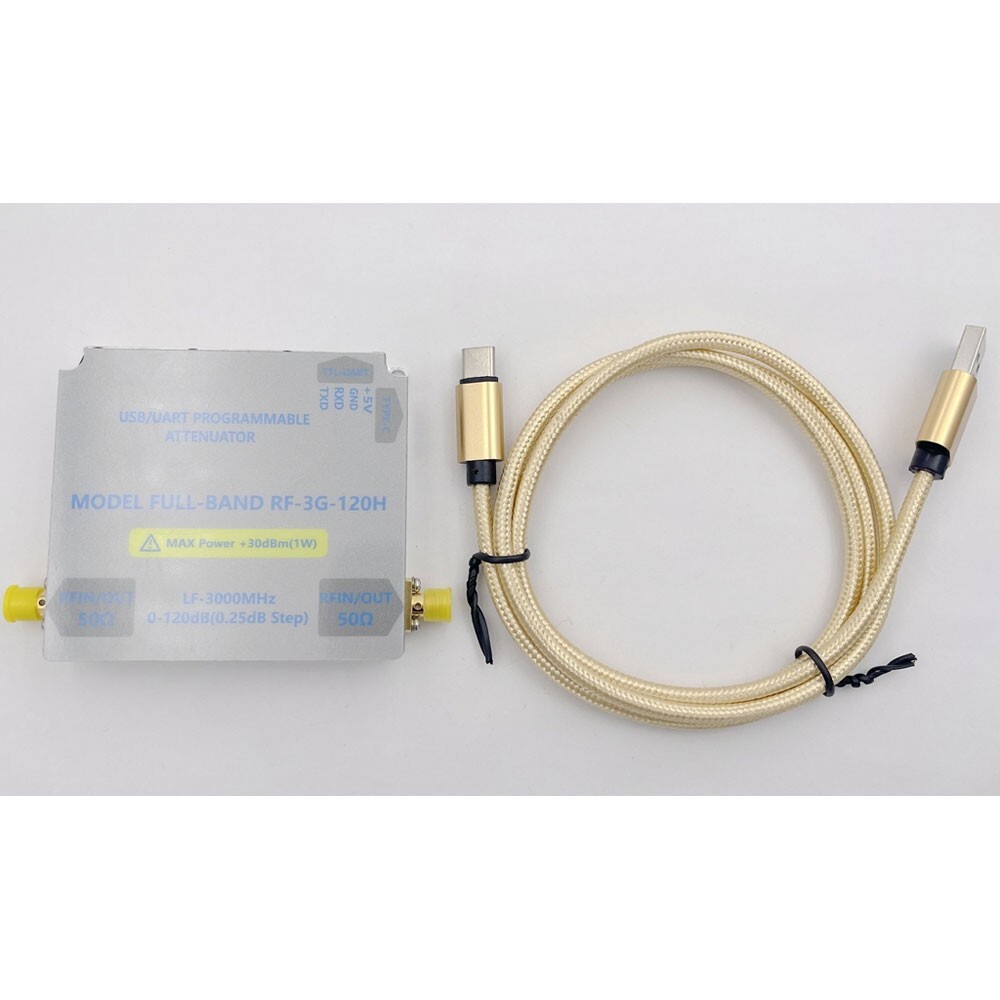 LF-3GHZ-120DB Bidirectional Digital Control RF Attenuator Module 0.25DB Stepping