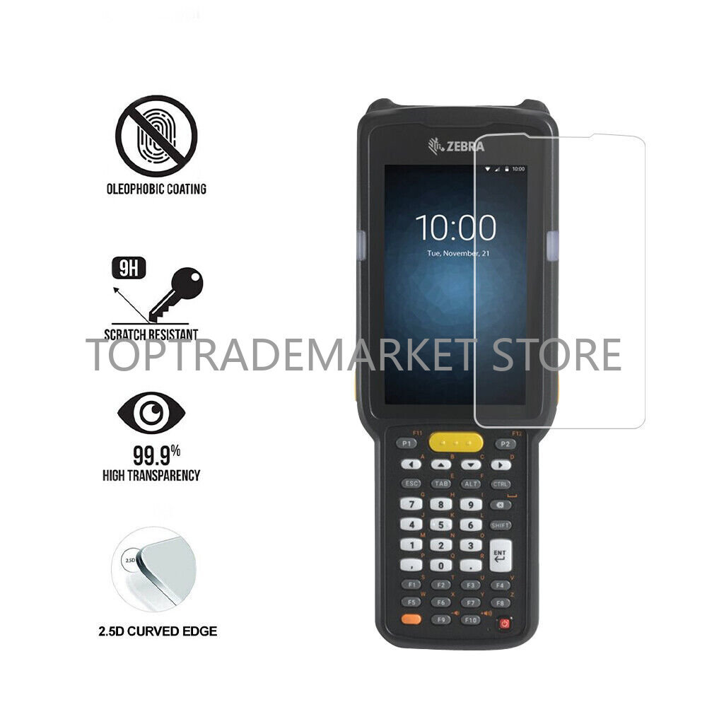 LOT 5PCS Tempered Screen Protector Protection Film Replacement  for Zebra MC3300
