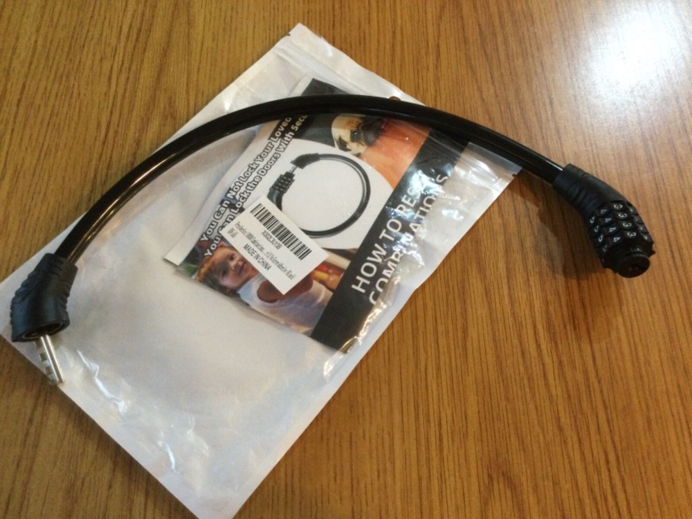 Combination Lock ~ Heave Duty Cable ~ 16” Bike Lock