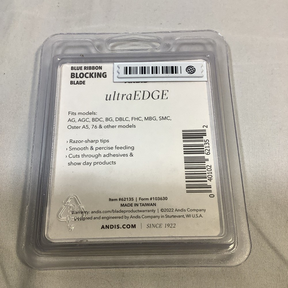 Andis Ultra EDGE Blue Ribbon II Blocking Blade #62135