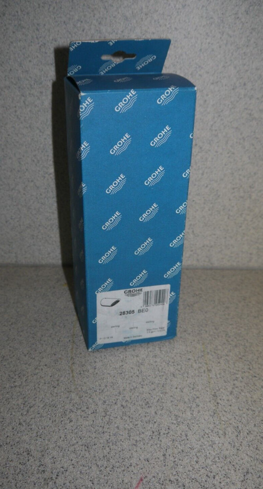 Grohe Sena 28305 BE0 Non-Adjustable Sterling Luxury Shower Head 2.5gpm NEW