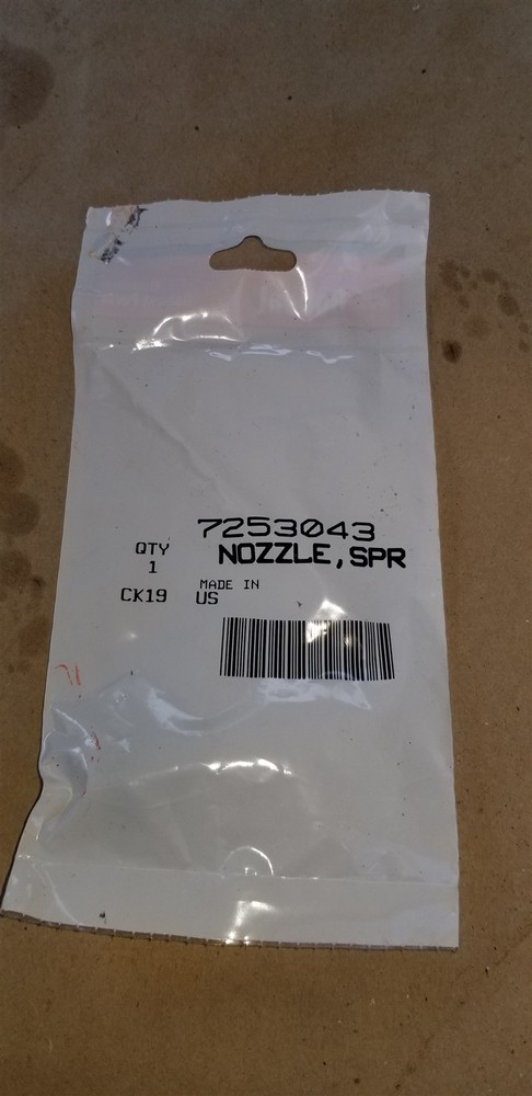 Bobcat washer spray nozzle 7253043