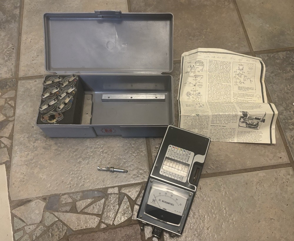 Millen 90651 Solid State Grid Dip Meter w/ 7 Coils, Box