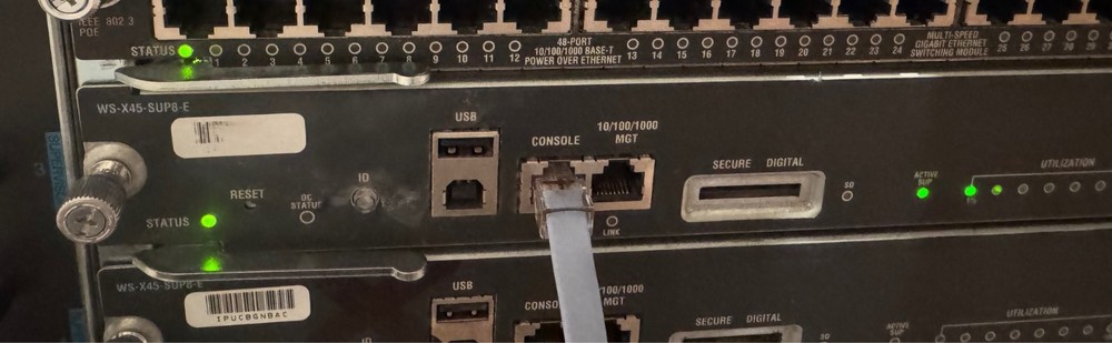 Cisco WS-X45-SUP8-E 4500 E-Series Supervisor Engine TESTED firmware 152-7.E11