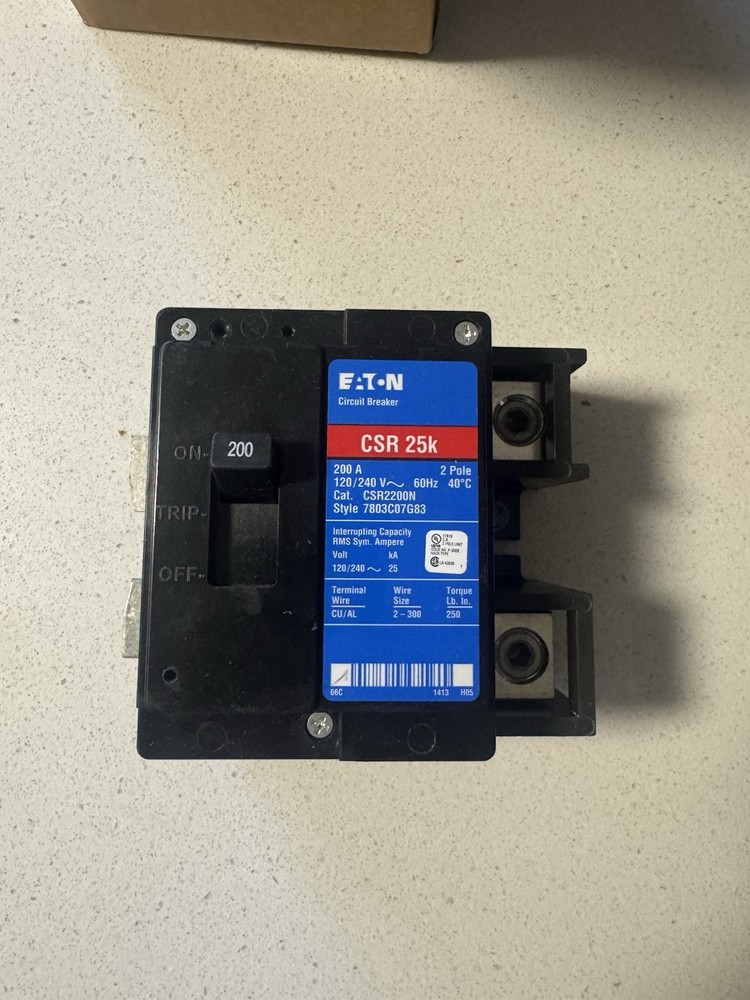 Eaton CSR 25k 200amp