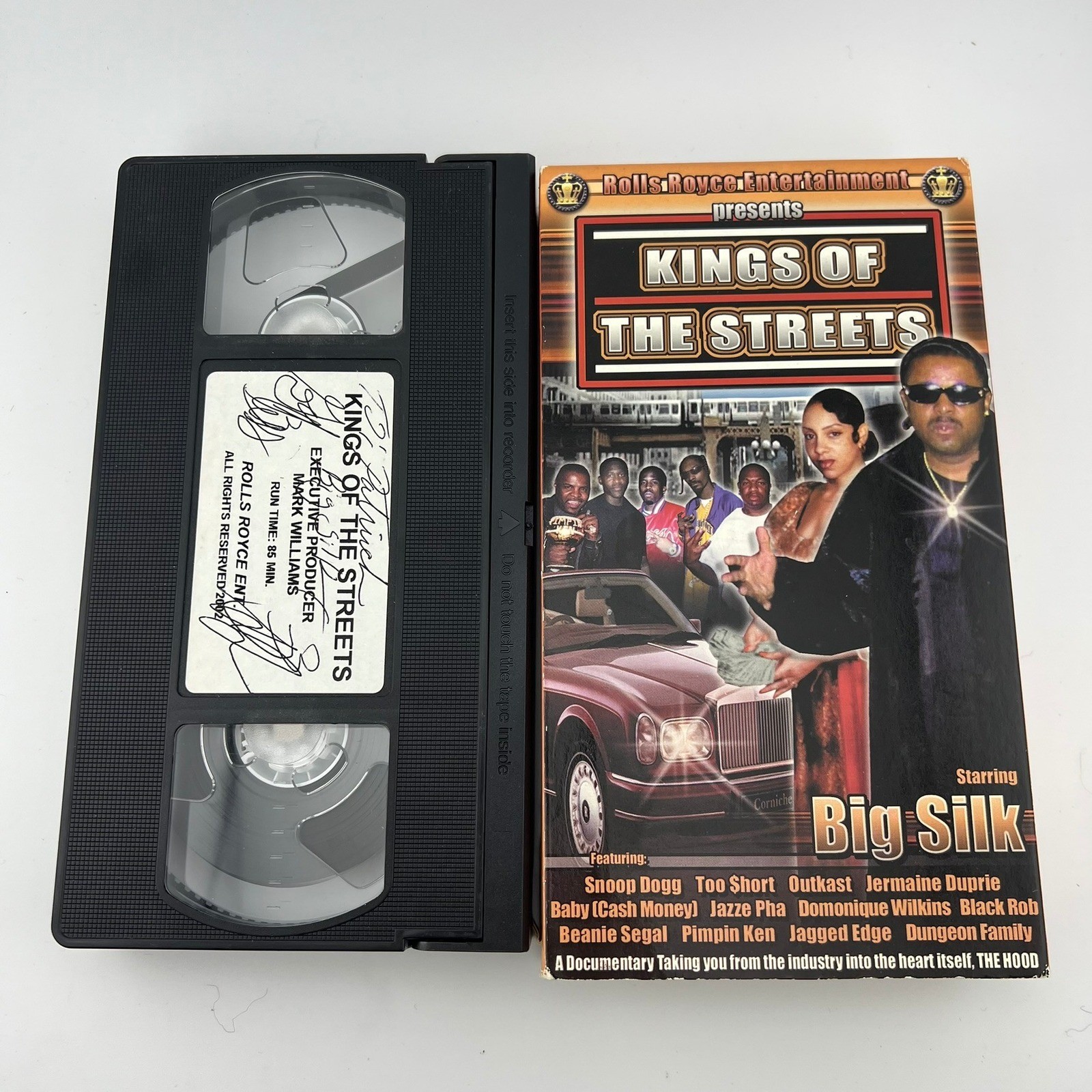 Kings of the Streets VHS 2002 Big Silk Autographed Hip Hop Documentary