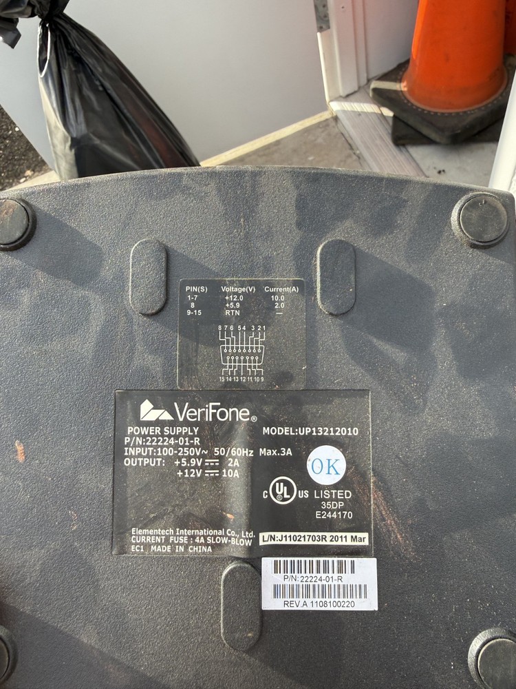 Complete Verifone Ruby2 POS System w/ Ruby CI Controller Gas Station Setup