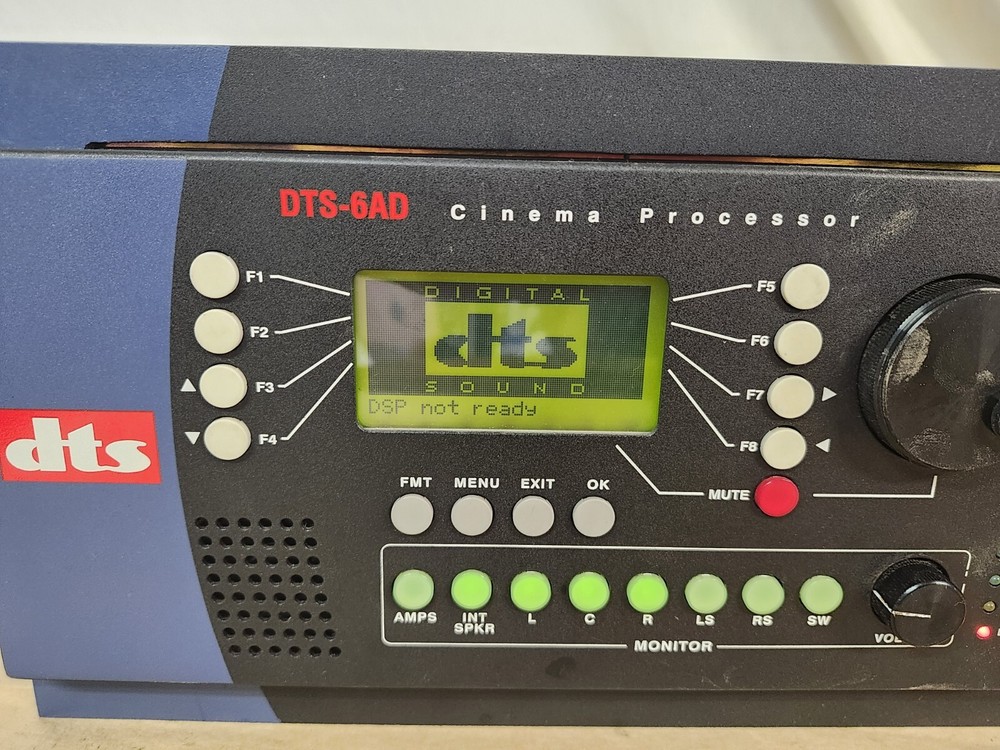 DTS Digital Theater Systems DTS-6AD Cinema Processor - Front Module ONLY