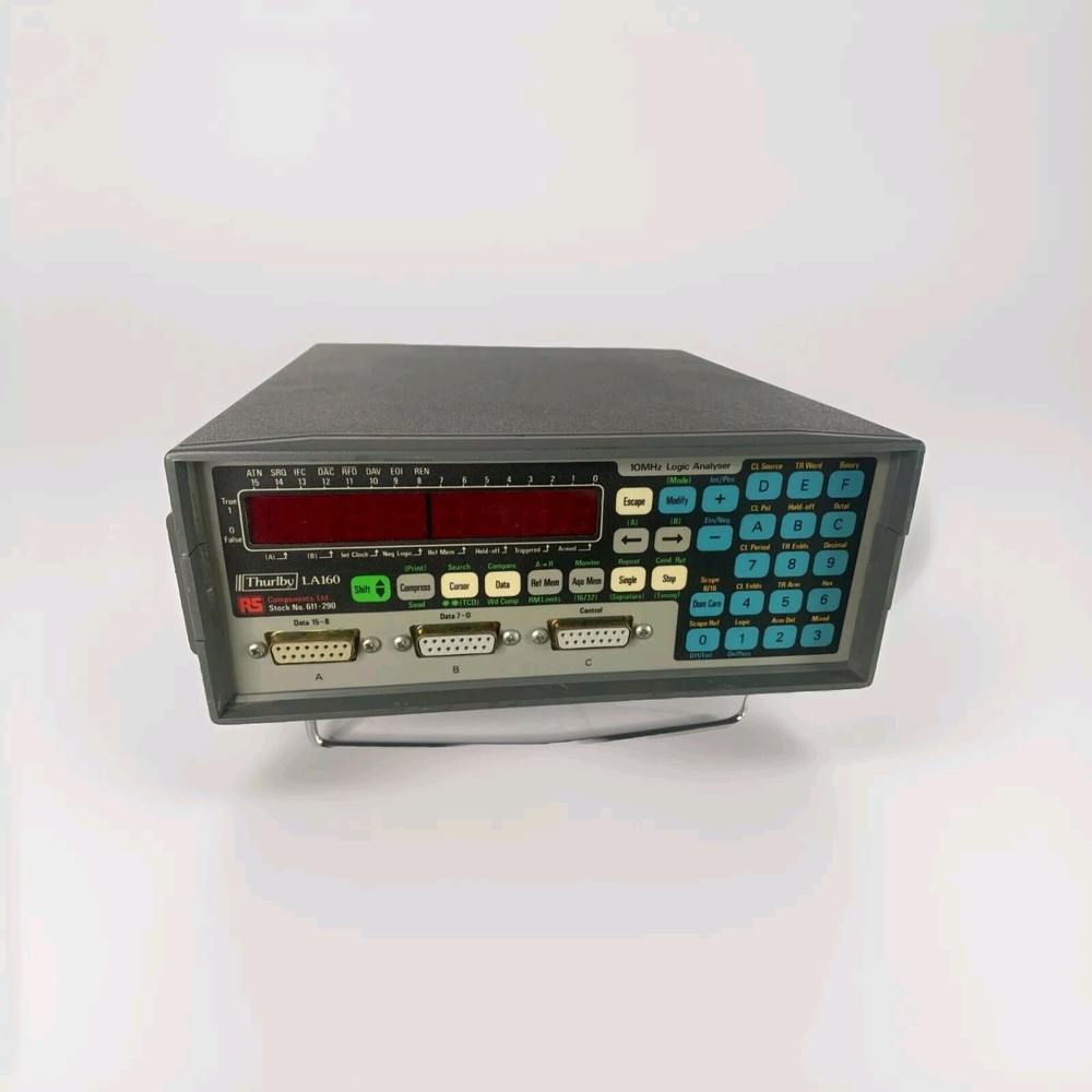 Thurlby LA160 10MHz Logic Analyzer - Fully Working - Fully Working