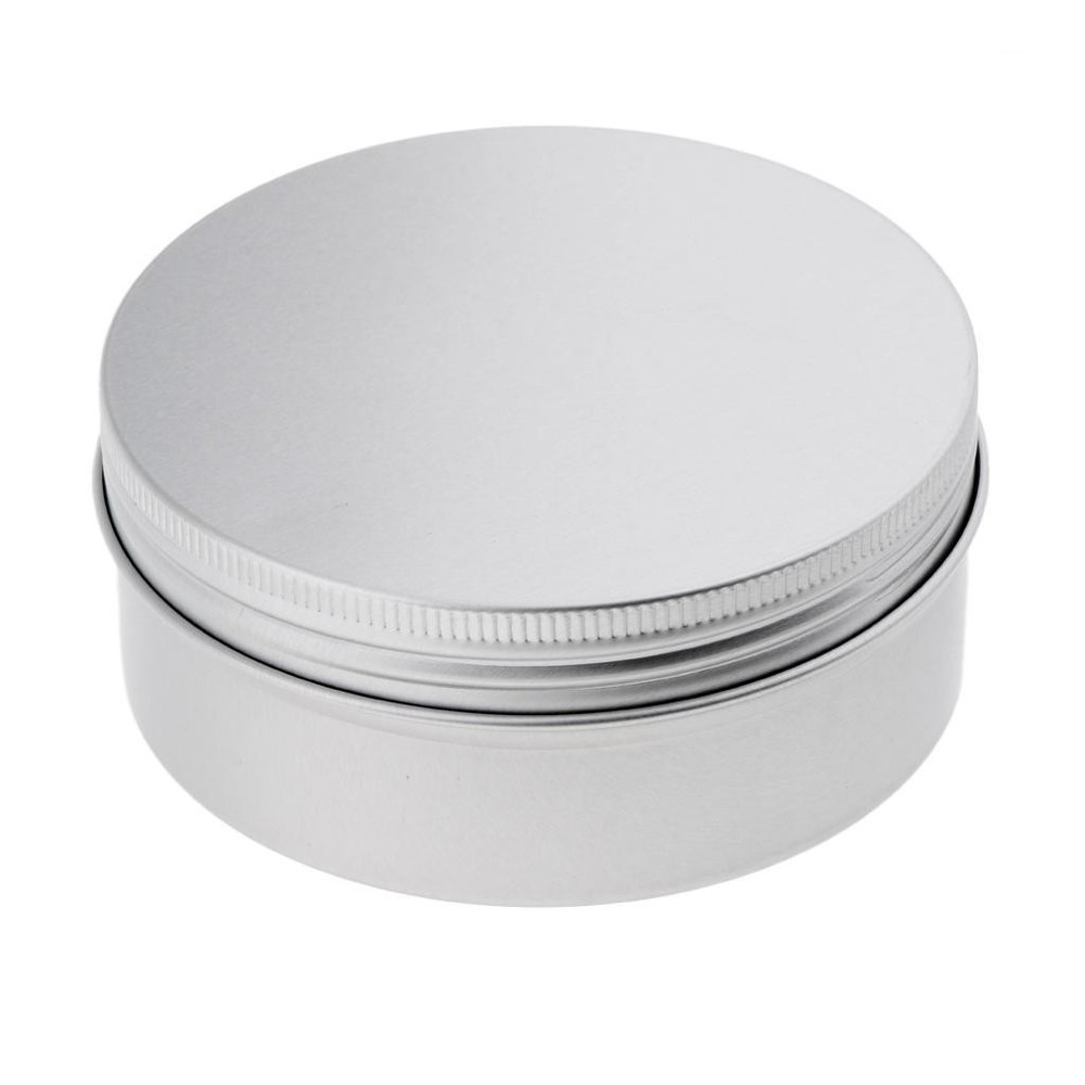5 Pack Aluminium Tin Large Make Pots 250ml Capacity Empty
