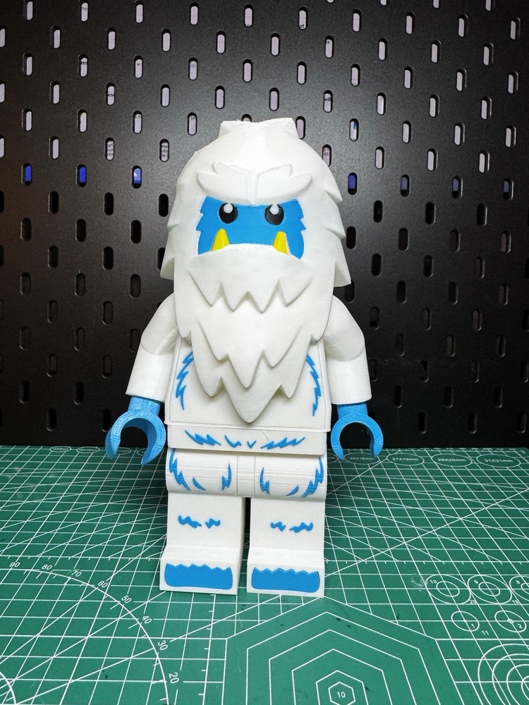 3D PRINTED - 9" -LEGO - YETI