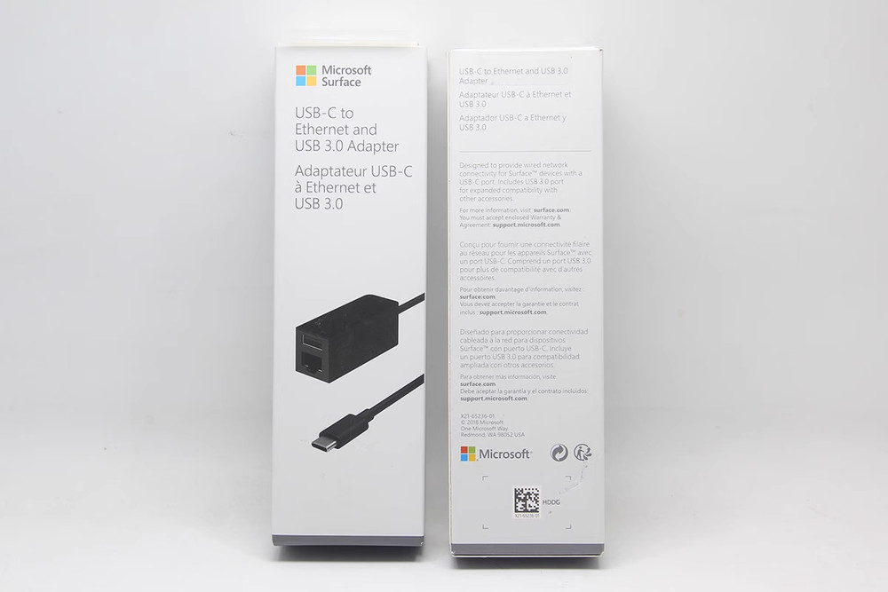 Microsoft Surface USB-C to Ethernet & USB 3.0 Adapter 1860
