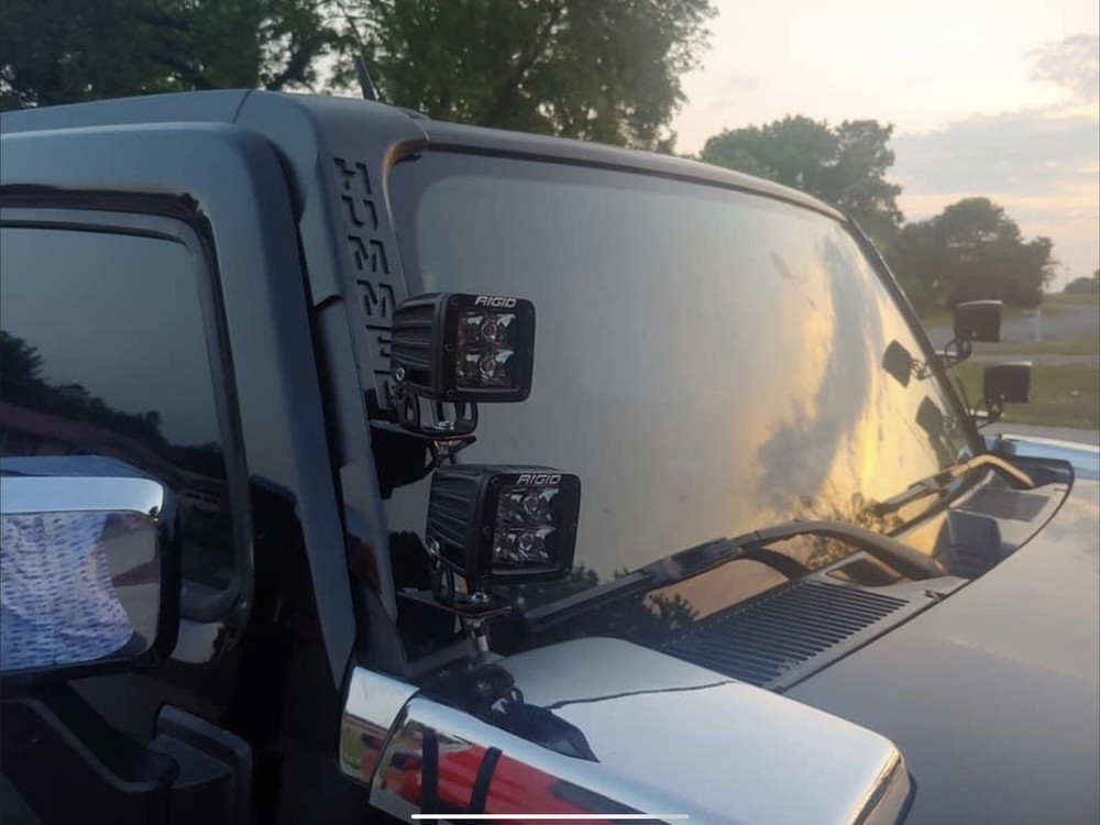Hummer H3 Quad-Pod Mounts (Satin Black)